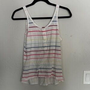 Striped Sleeveless Top